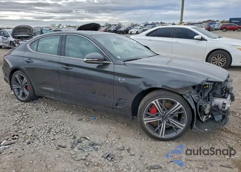 2024 Genesis G70 Base z USA, uszkodzony, nr VIN KMTG34SC5RU141853
